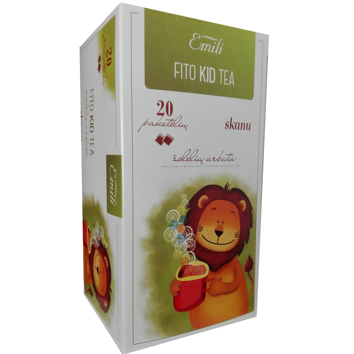 EMILI arbata FITO KID, 1.5g x N20 - 