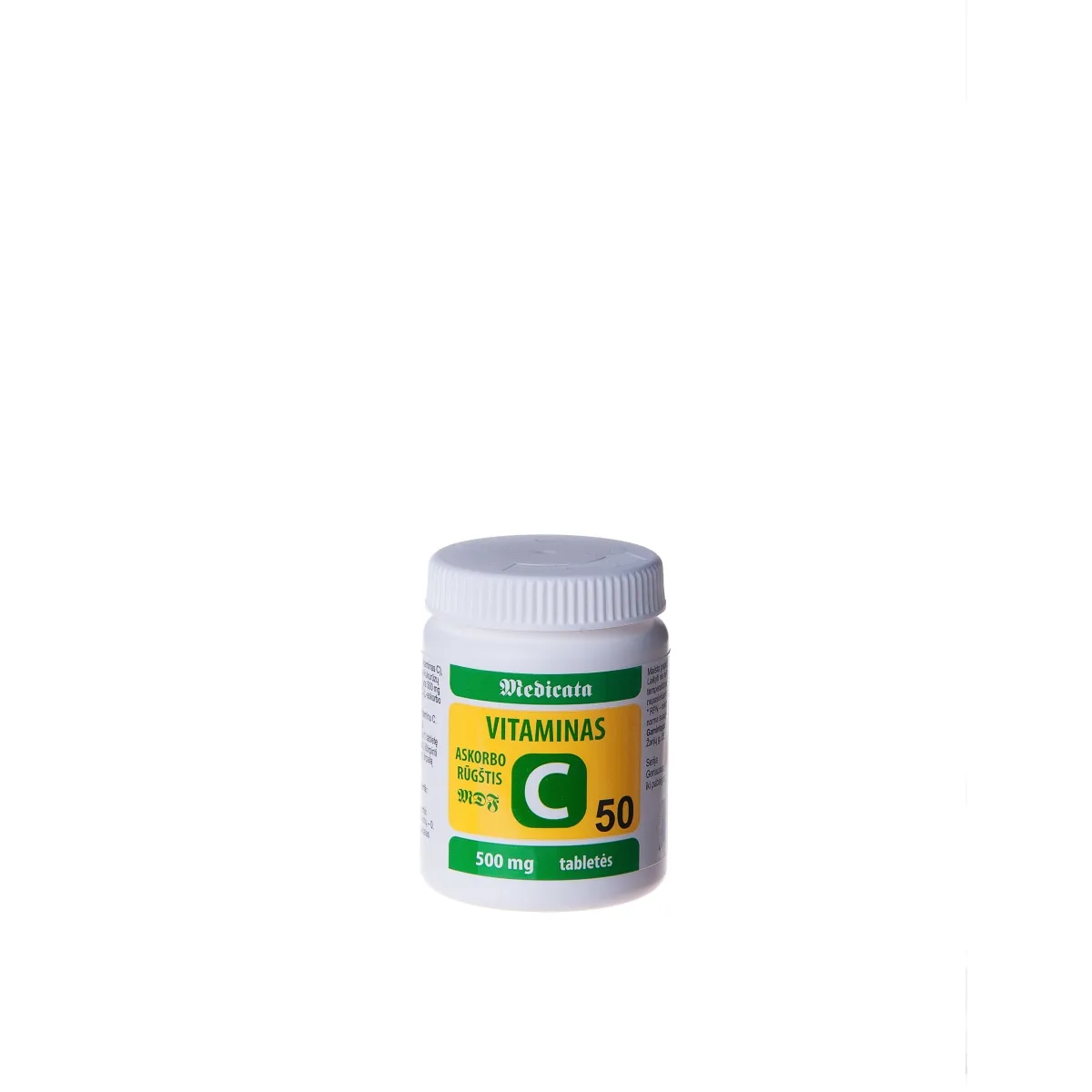 Vitaminas C 500mg tabletės, N50 - 