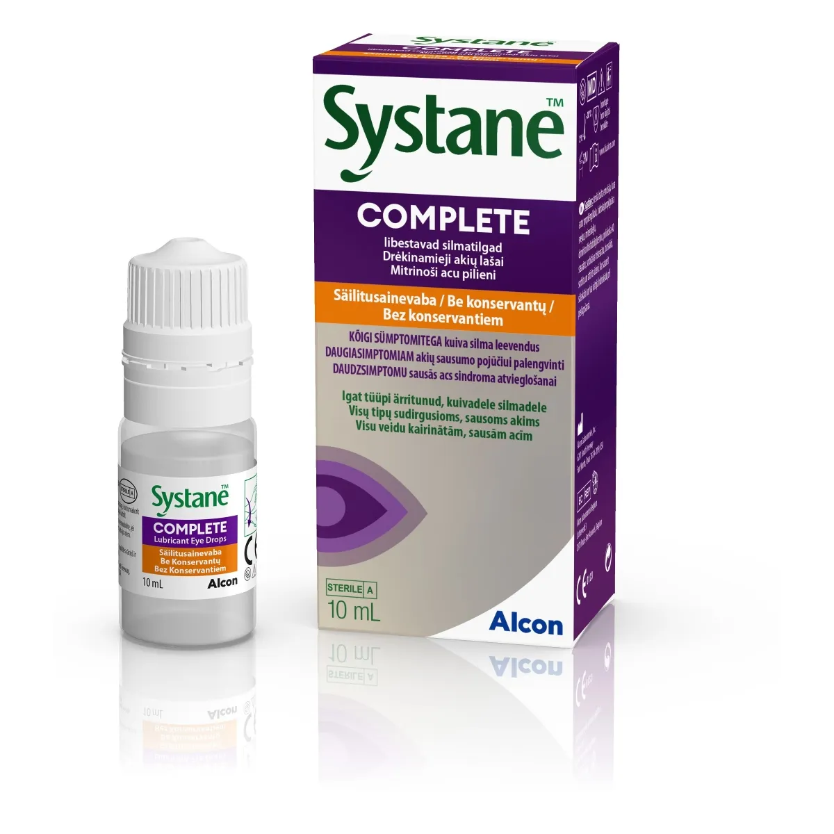 SYSTANE akių lašai COMPLETE, 10ml - 