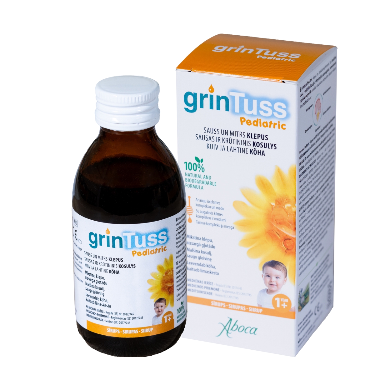 GRINTUSS PEDIATRIC SIRUPAS - 