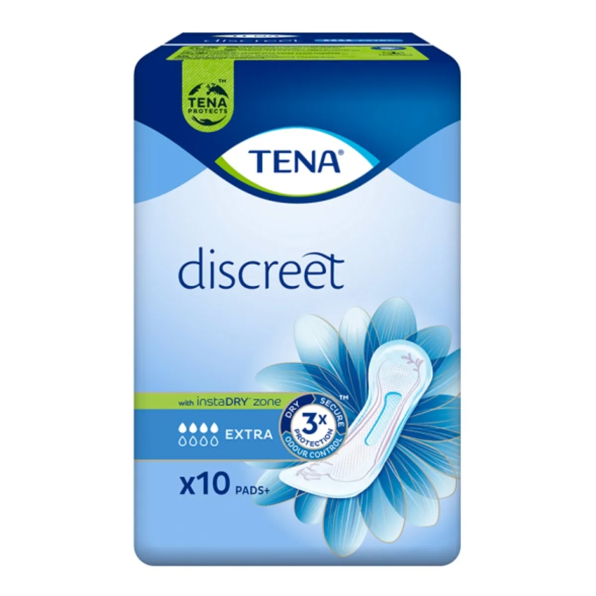 TENA paketai DISCREET EXTRA, N10 - 