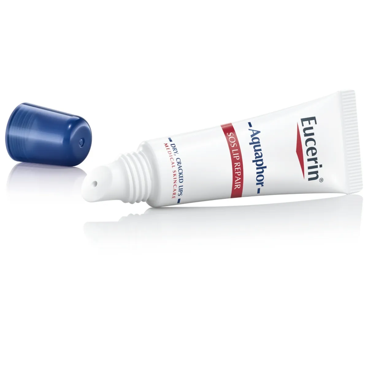 EUCERIN atkuriamasis lūpų balzamas AQUAPHOR, nuo 3 m., 10ml - 