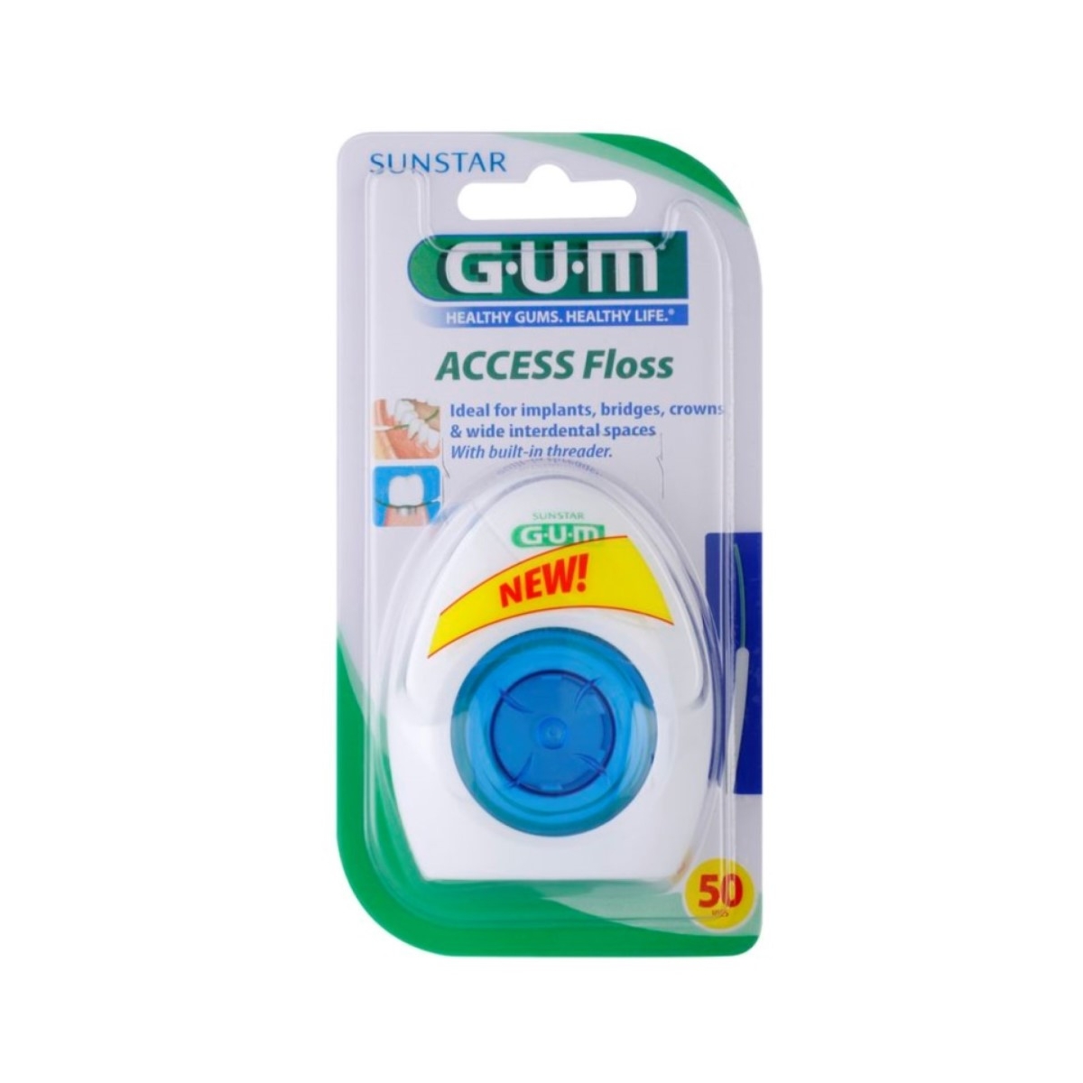 G.U.M. siūlas ortodontiniams prietaisams ORTHO, N50 - 