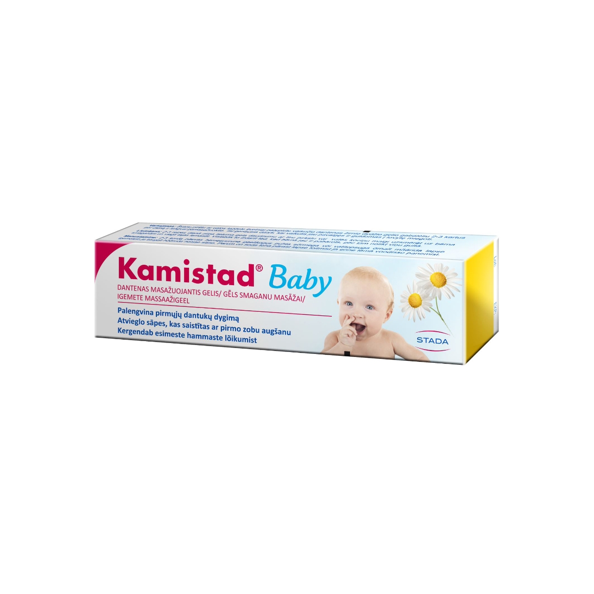 KAMISTAD BABY dantenas masažuojantis gelis, 10 ml - 