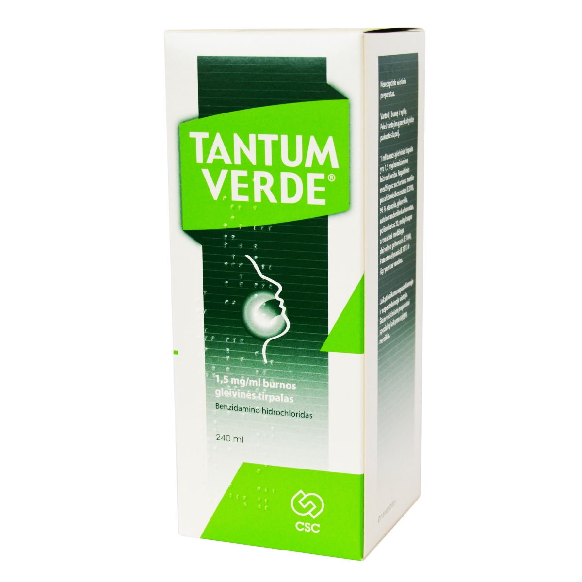 Tantum Verde 1,5mg/ml 240ml tirp. N1 - 
