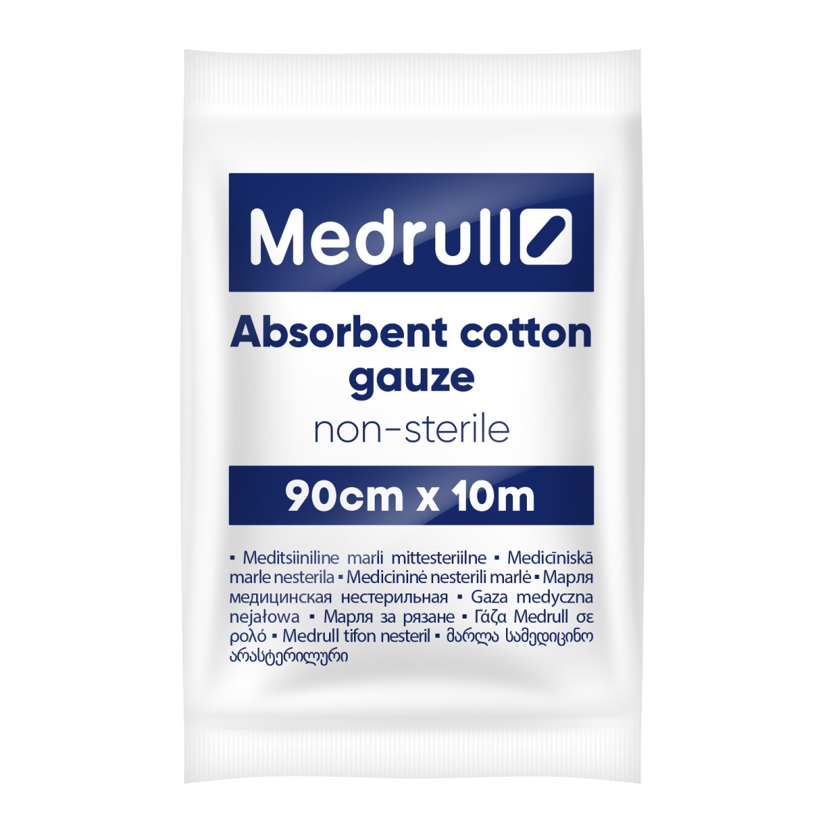 MEDRULL medicininė marlė,10 m x 90 cm - 