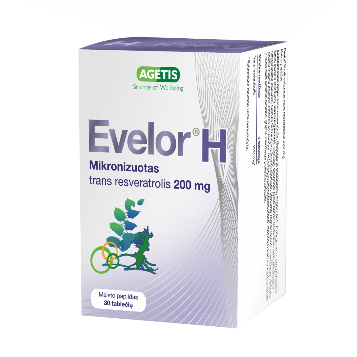 Evelor H 200mg tab. N30 - 