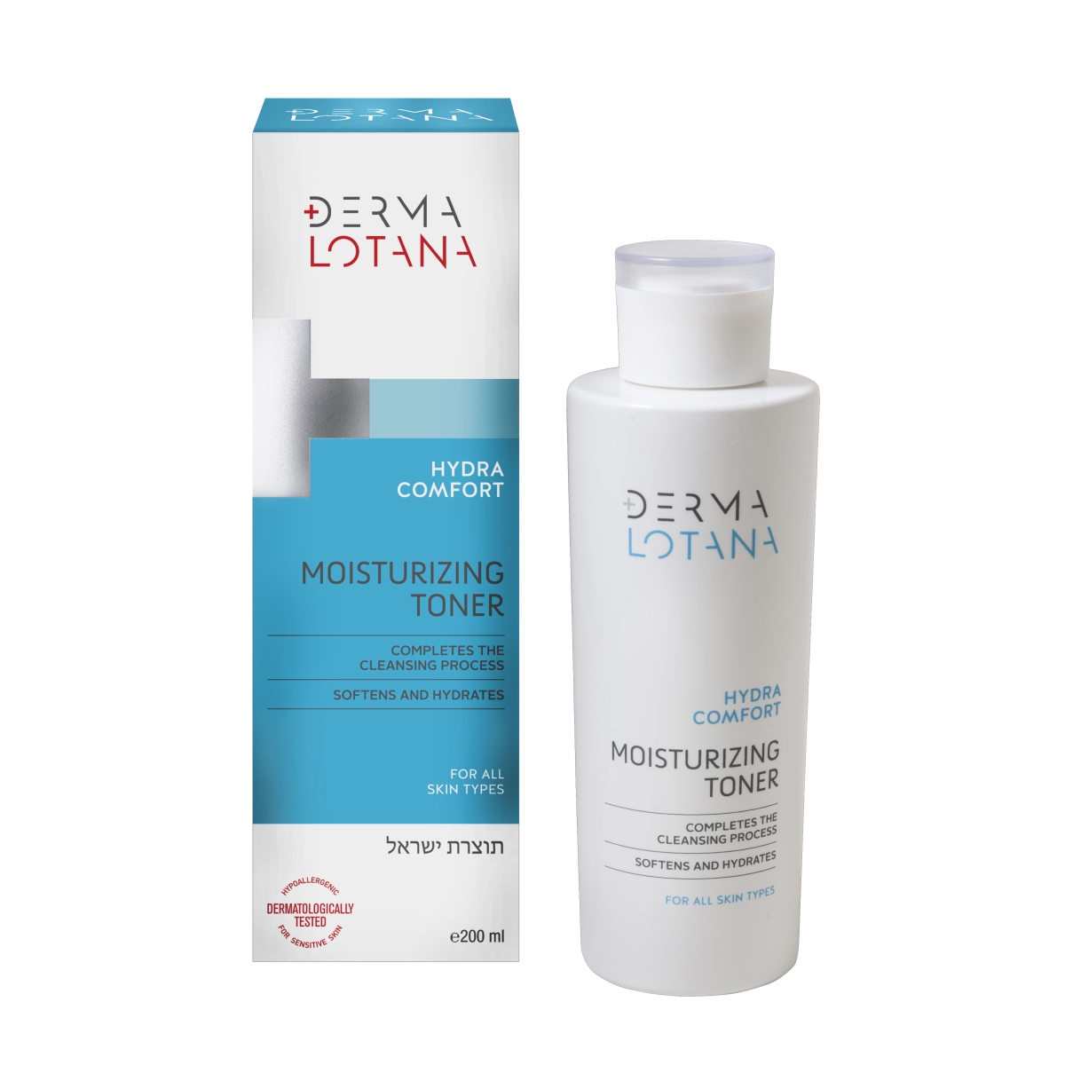 DERMALOTANA drėkinamasis tonikas HYDRA COMFORT, 200ml - 