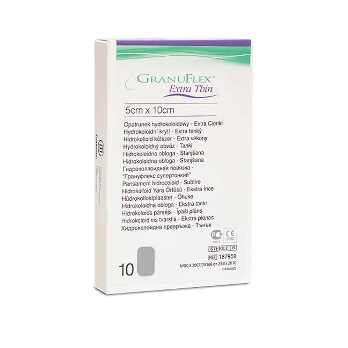 Granuflex Extra Thin 5x10 N10 - 