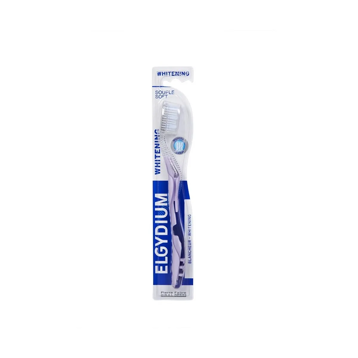 ELGYDIUM WHITENING Soft balinamasis dantų šepetėlis, minkštas - 