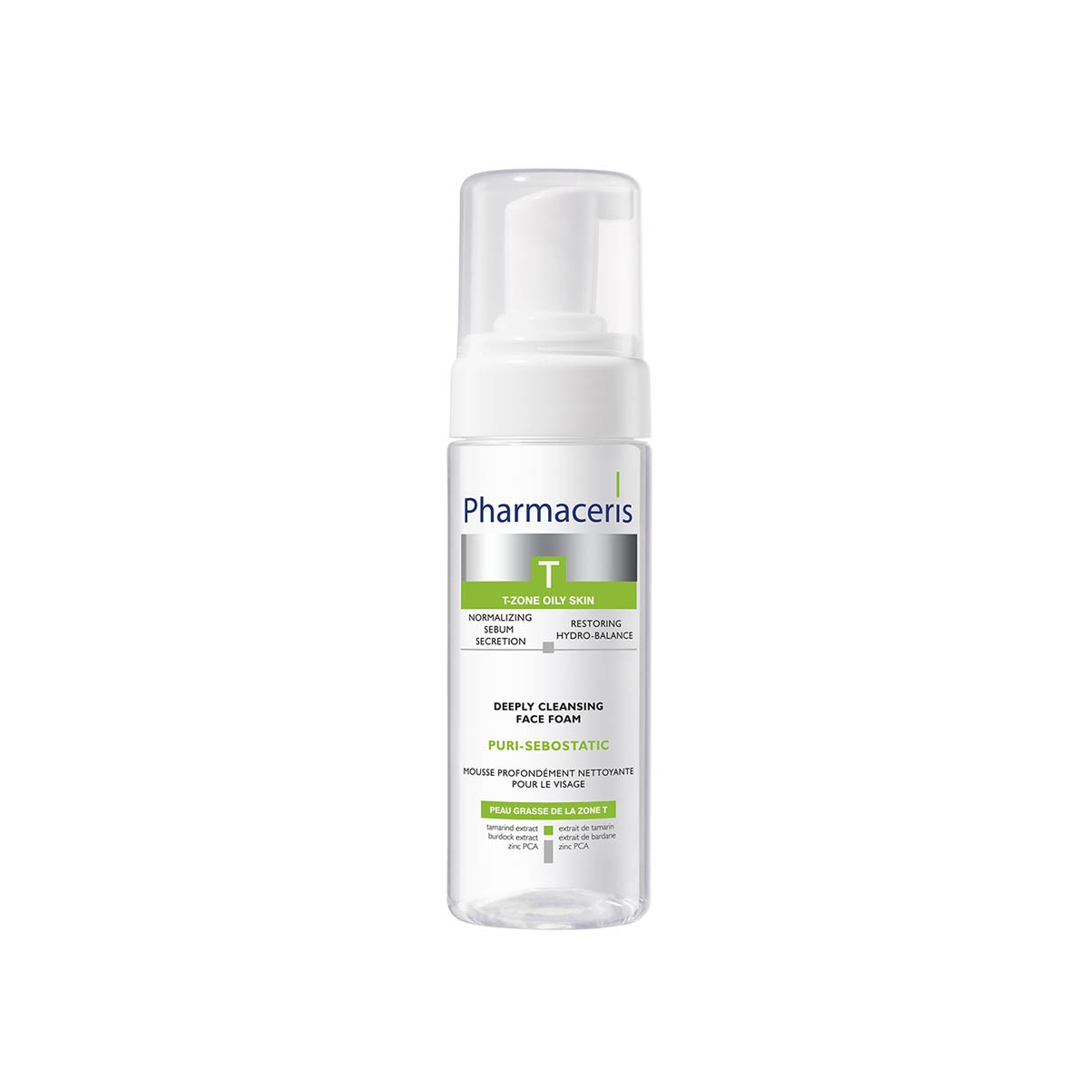 PHARMACERIS T prausimosi putos PURI-SEBOSTATIC, 150ml - 