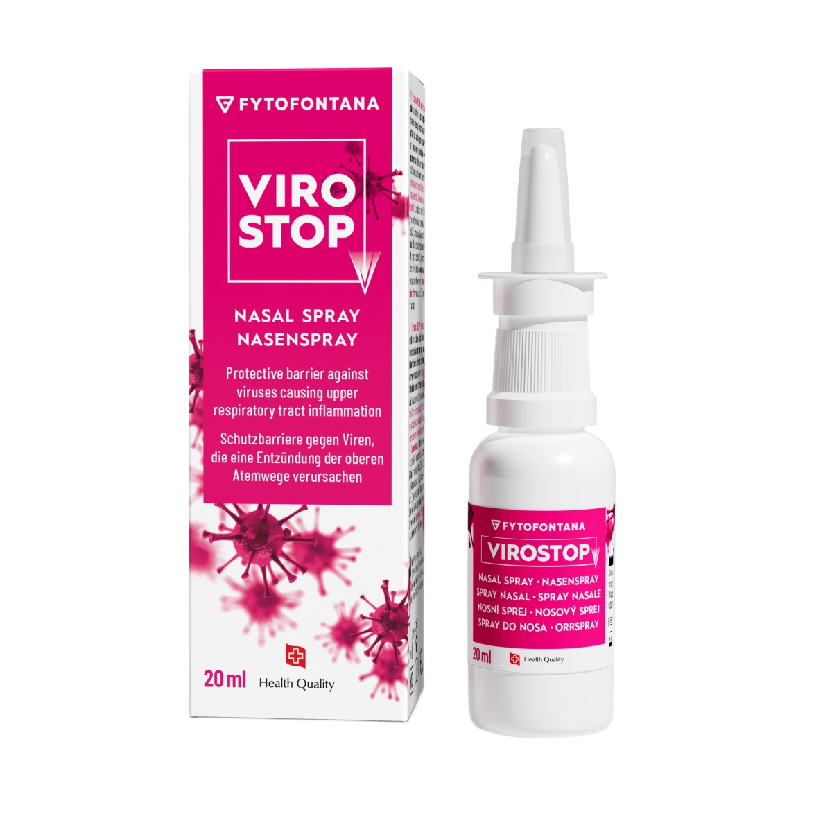 FYTOFONTANA VIROSTOP nosies purškalas apsaugai nuo virusų, 20 ml - 