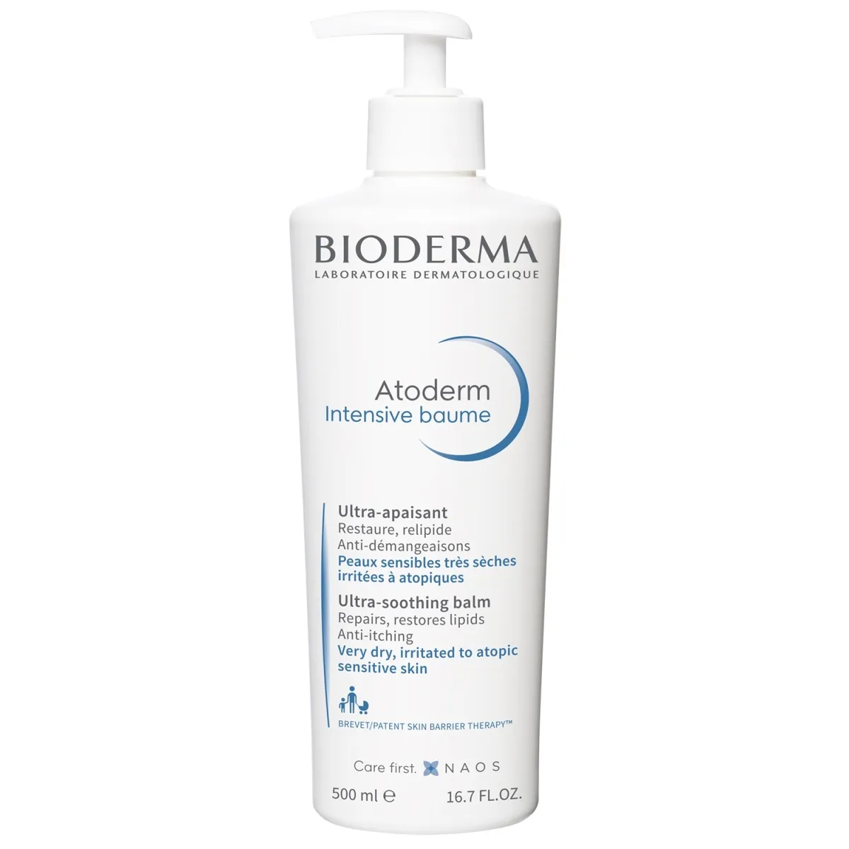 BIODERMA kremas emolientas ATODERM INTENSIVE BAUME, 500ml - 