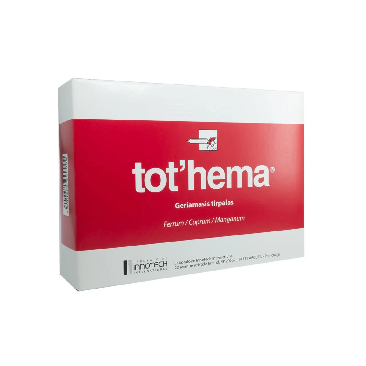 TotHema geriamasis tirpalas 10ml ampulėse N20 - 