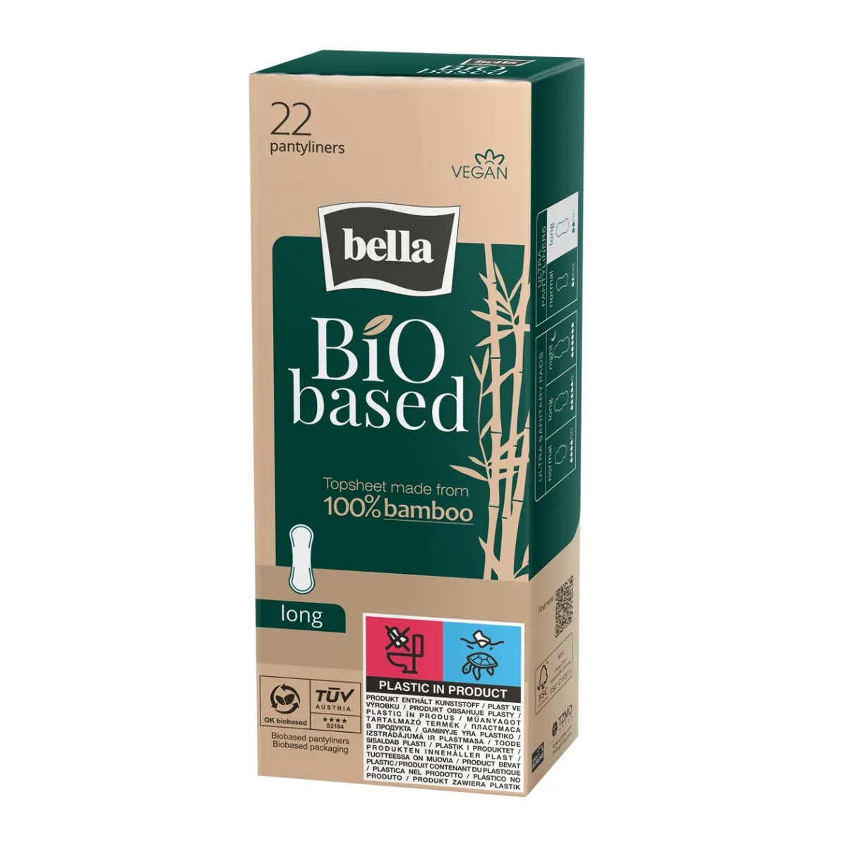 BELLA Bio Based Long įklotai N22 - 