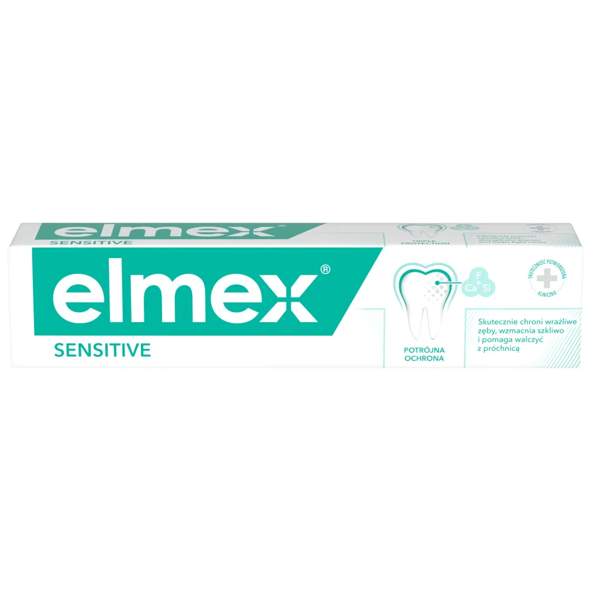 ELMEX dantų pasta SENSITIVE, 75ml - 