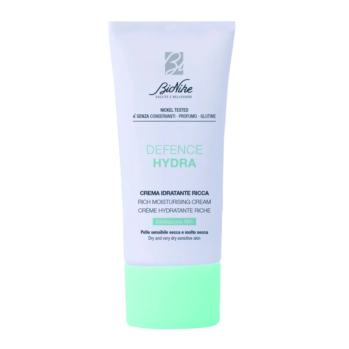 BioNike DEFENCE HYDRA Rich drėkinamasis veido kremas, 50 ml - 