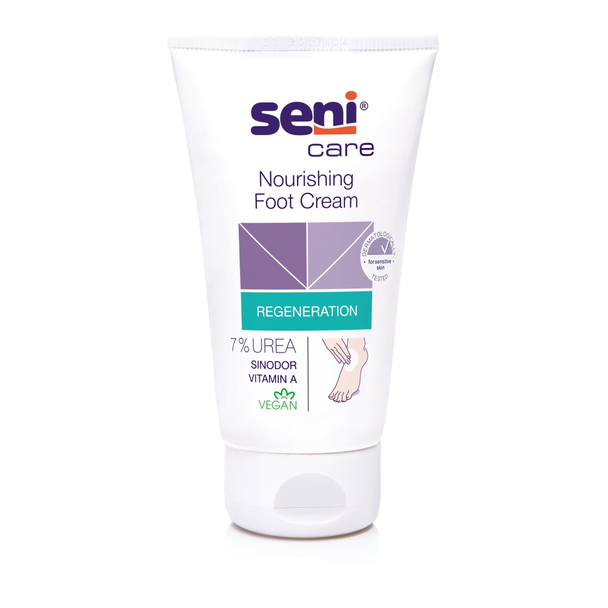 SENI Care pėdų kremas su šlapalu 7% 100 ml - 