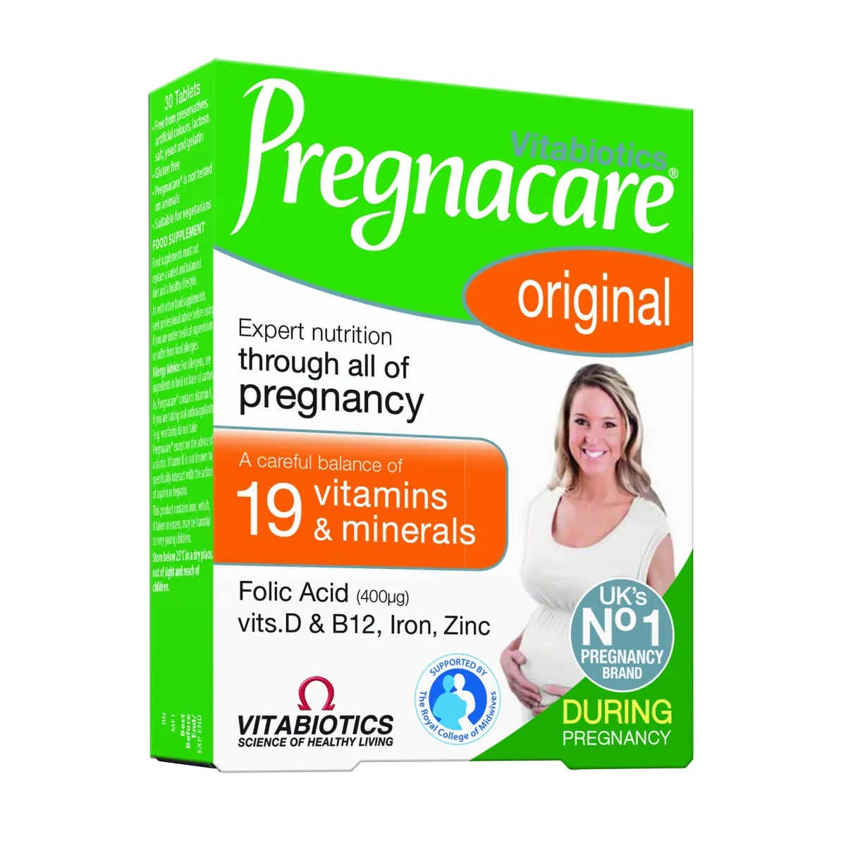 PREGNACARE ORIGINAL, 30 tablečių - 