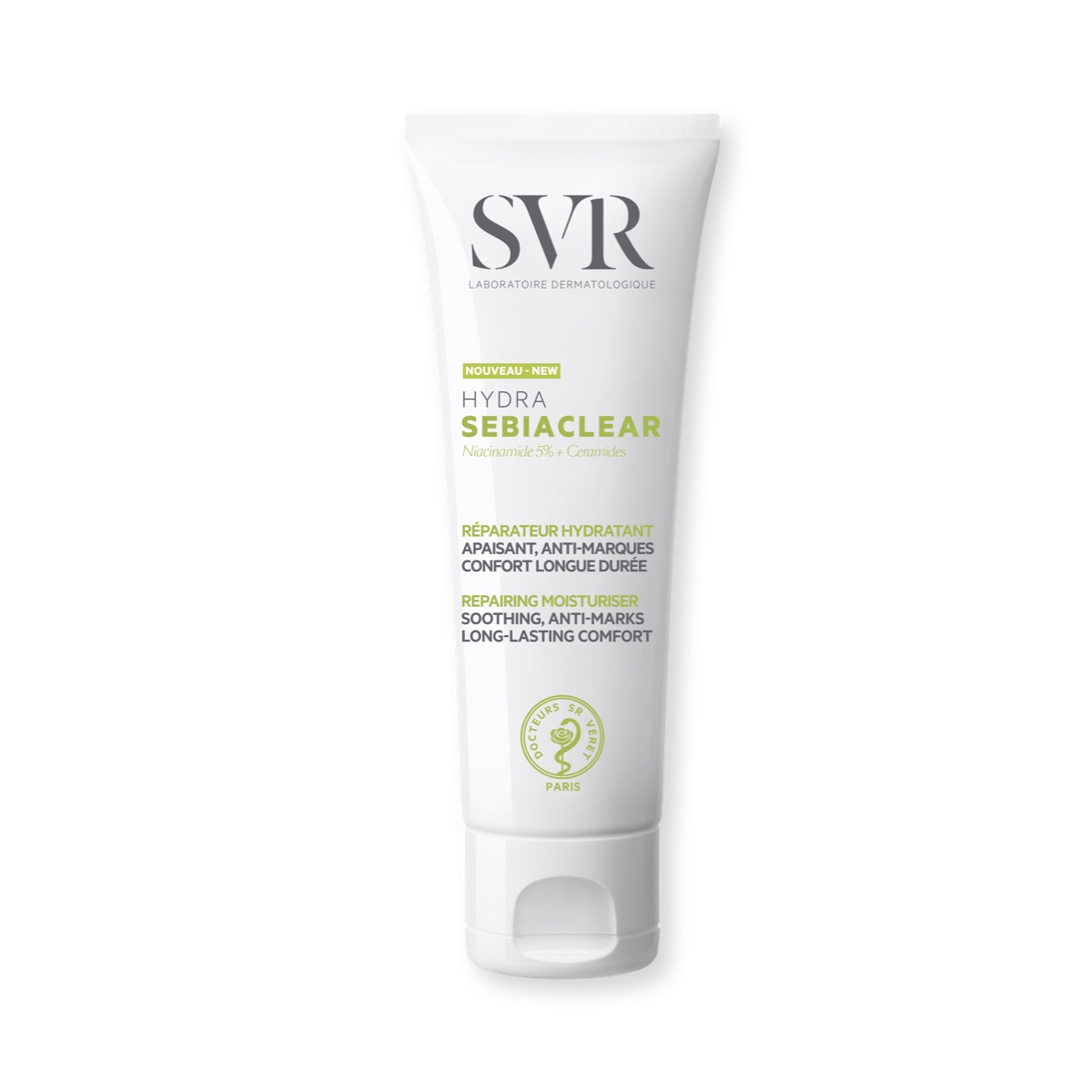 SVR drėkinamasis kremas veido odai SEBIACLEAR HYDRATANTE, 40ml - 