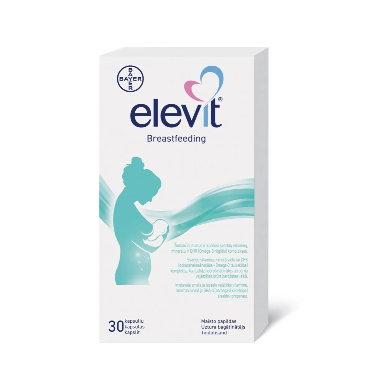 ELEVIT® BREASTFEEDING, 30 kapsulių -  1