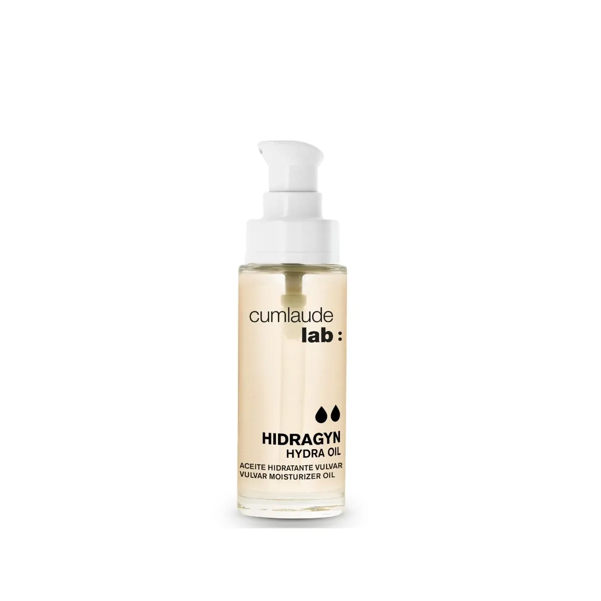 CUMLAUDE LAB HIDRAGYN drėkinamasis intymios higienos aliejus, 30 ml - 