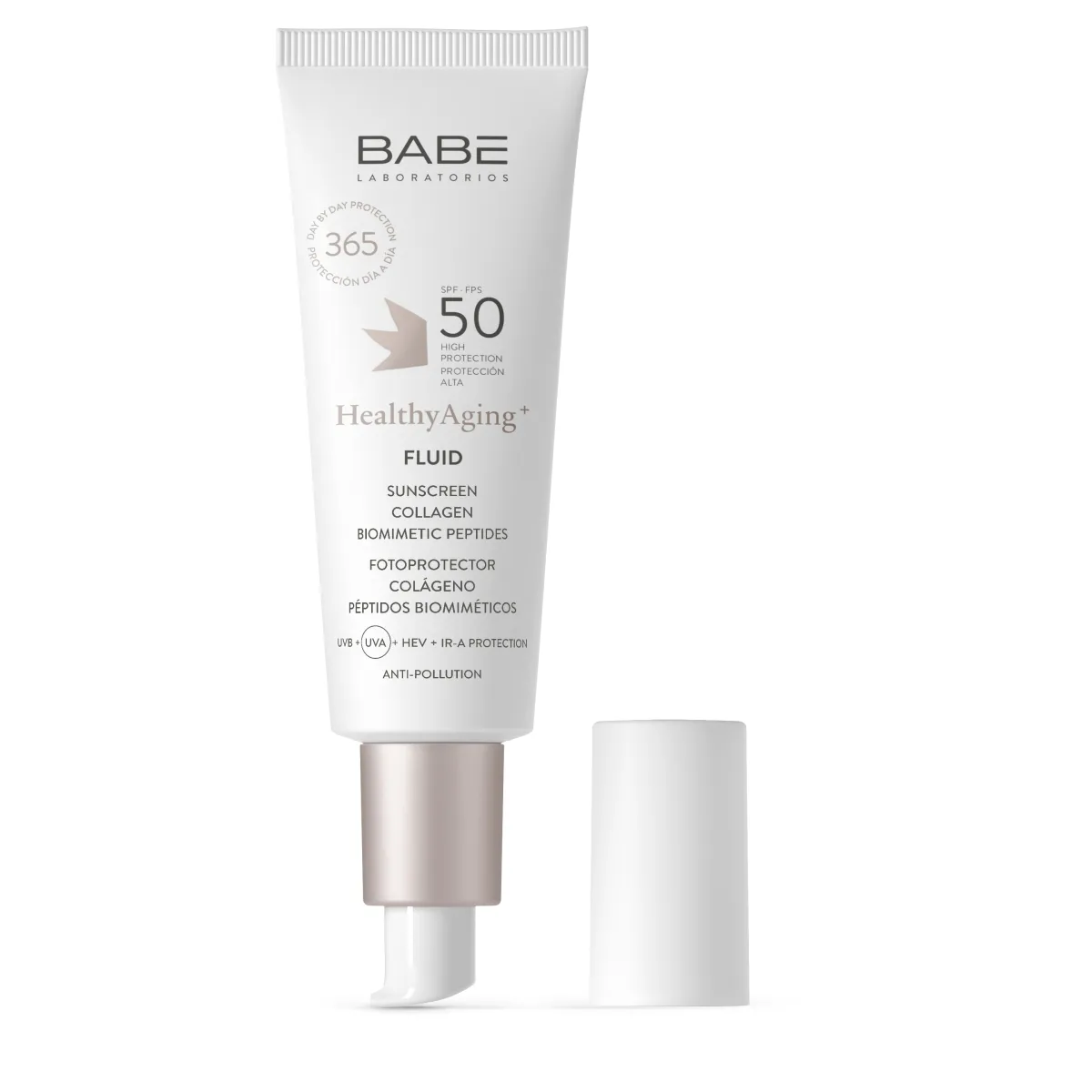BABÉ apsauginė veido emulsija HEALTHY AGING+ SPF50, 40ml -  1