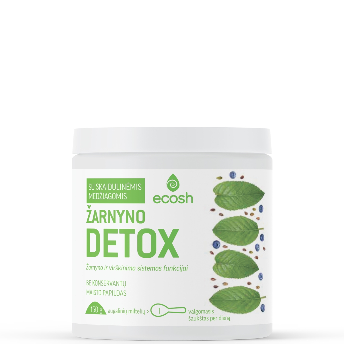 ECOSH žarnyno DETOX, milteliai, 150g - 