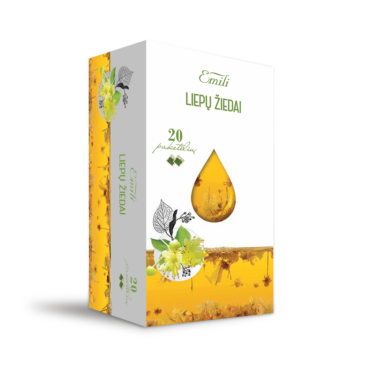 EMILI liepų žiedų arbata, 1.5g N20 - 