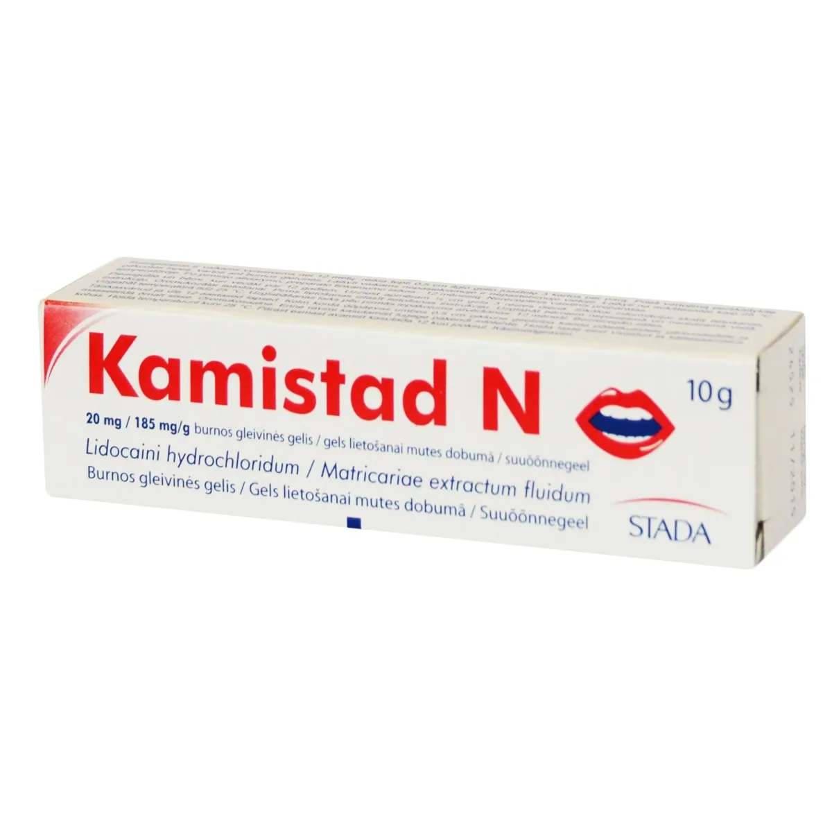 Kamistad N 20mg/185mg/g gelis 10g - 