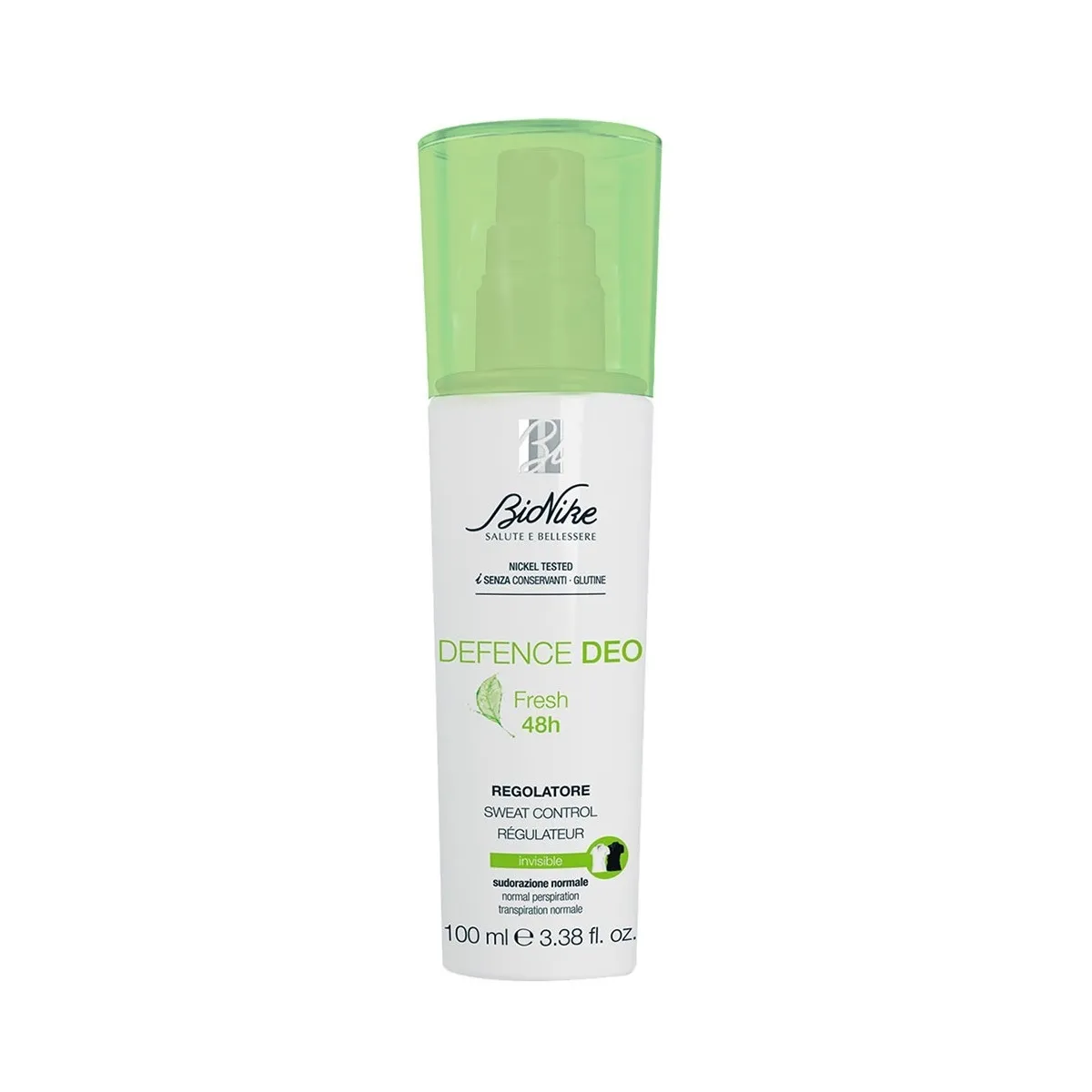 BioNike purškiamas antiperspirantas DEFENCE DEO FRESH, 100 ml - 
