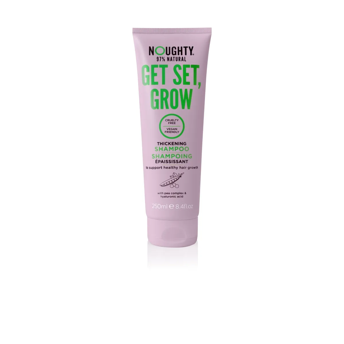 Noughty Get Set Grow tankinamsis šampūnas, 250ml - 