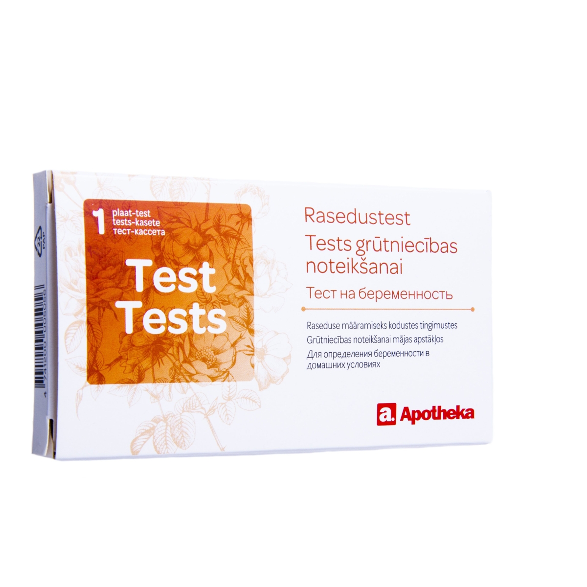 APOTHEKA nėštumo testas, kasetė, N1 - 