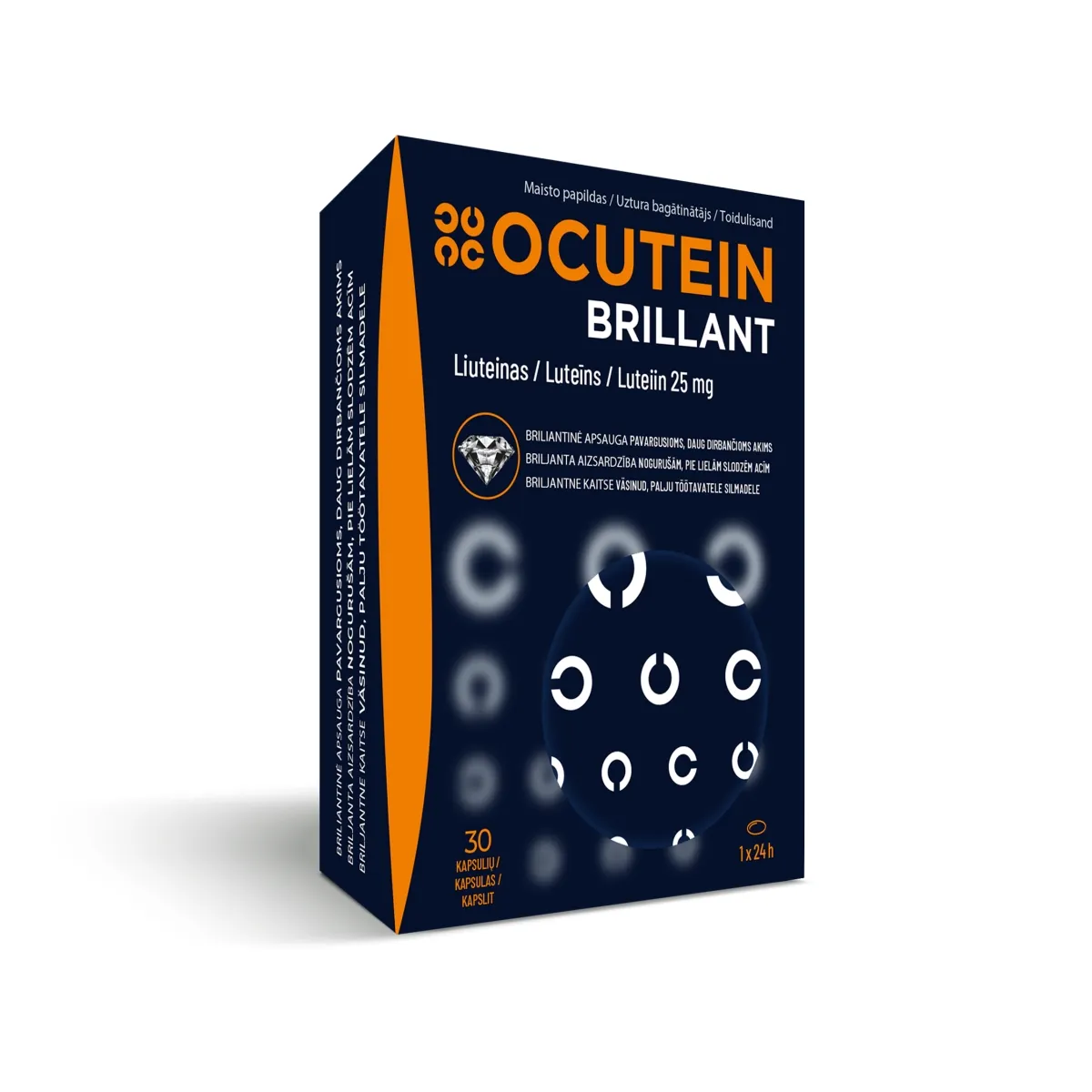 Ocutein Brillant kapsulės N30 - 