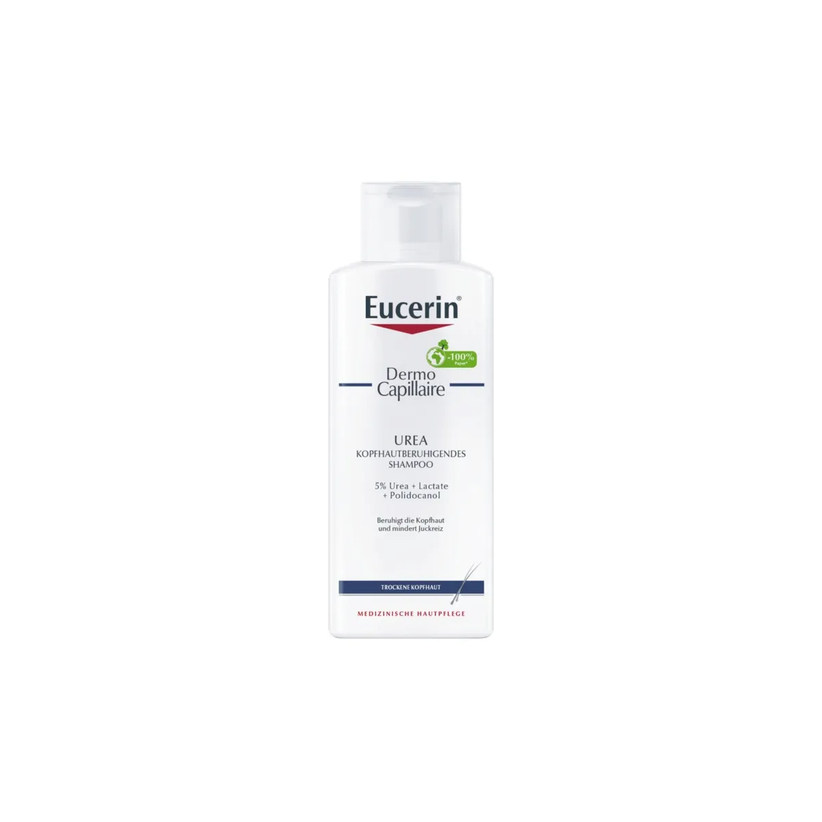 EUCERIN šampūnas su 5 % šlapalo DERMOCAPILLAIRE, 250 ml - 