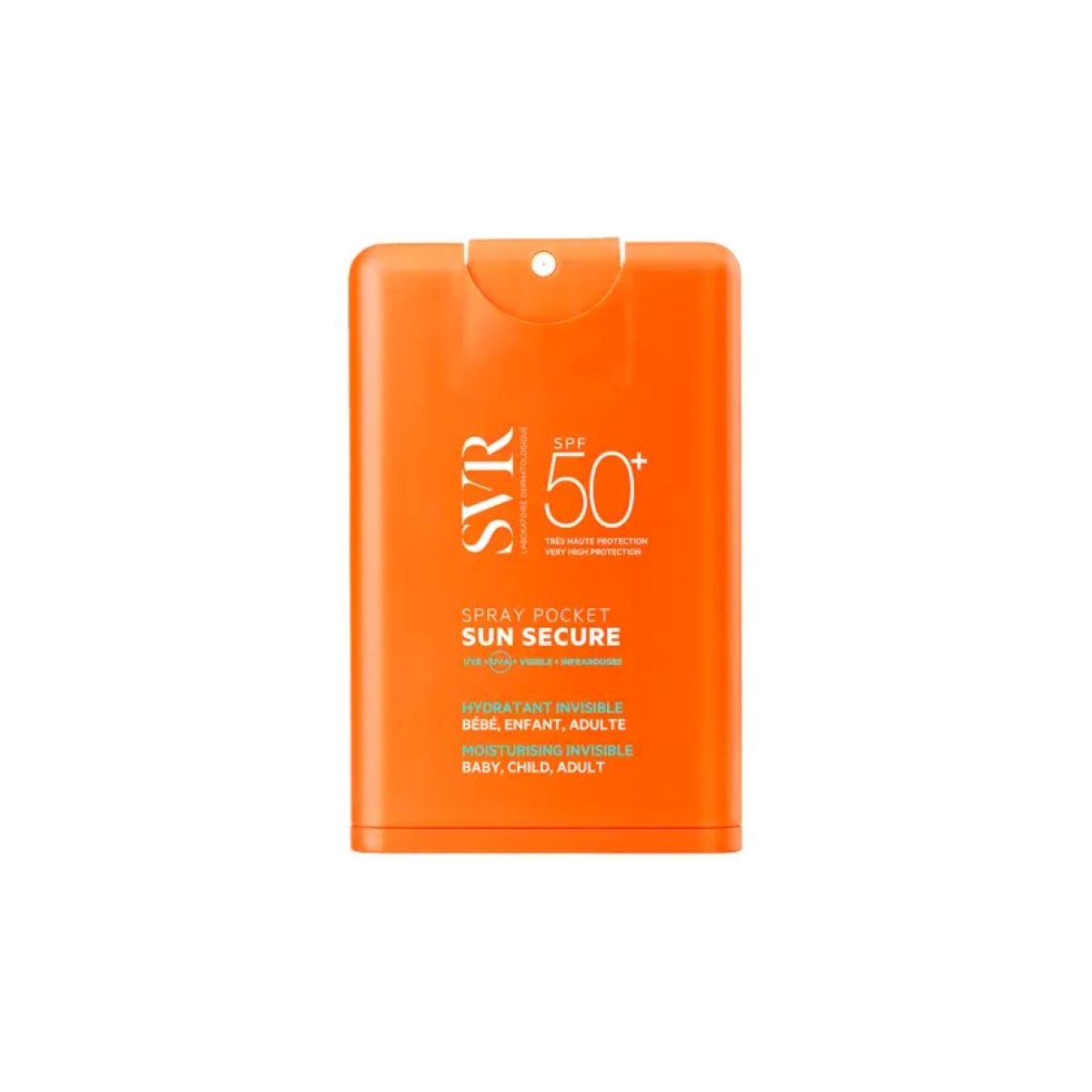 SVR purškiama apsauga nuo saulės SUN SECURE SPRAY POCKET, SPF50+, 20ml - 