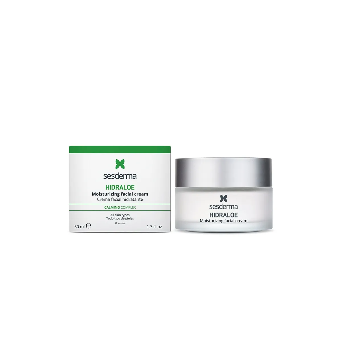 SESDERMA drėkinamasis kremas HIDRALOE, 50ml - 