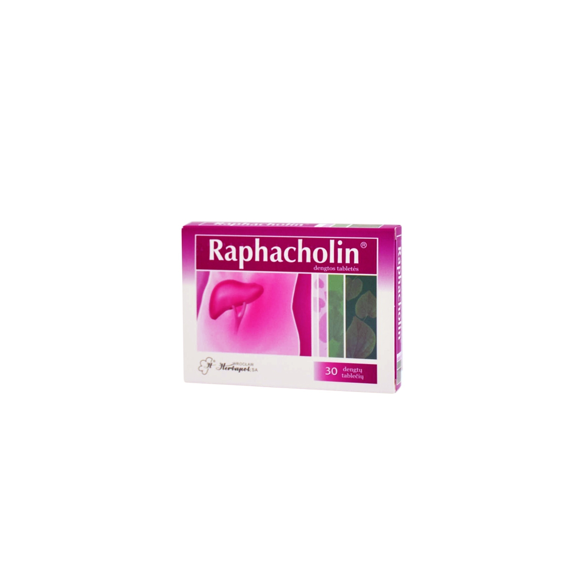 Raphacholin dengtos tabletės N30 - 