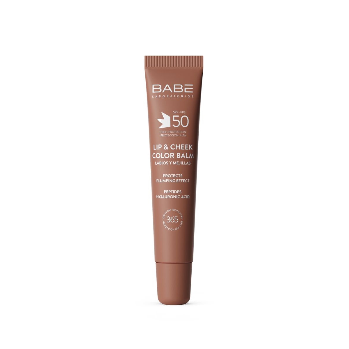 BABÉ apsauginis lūpų ir skruostų balzamas SPF50, MOCHA, 20ml -  1
