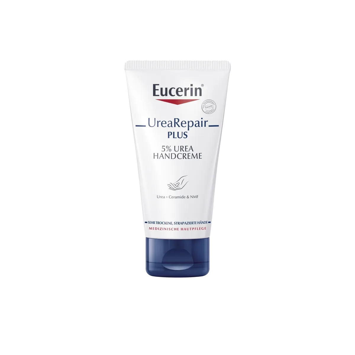 EUCERIN rankų kremas su 5% šlapalo UREA REPAIR PLUS, 75 ml - 