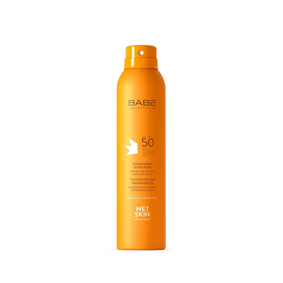 BABÉ apsauginė dulksna drėgnai odai SUN WET SKIN SPF50, 200ml - 