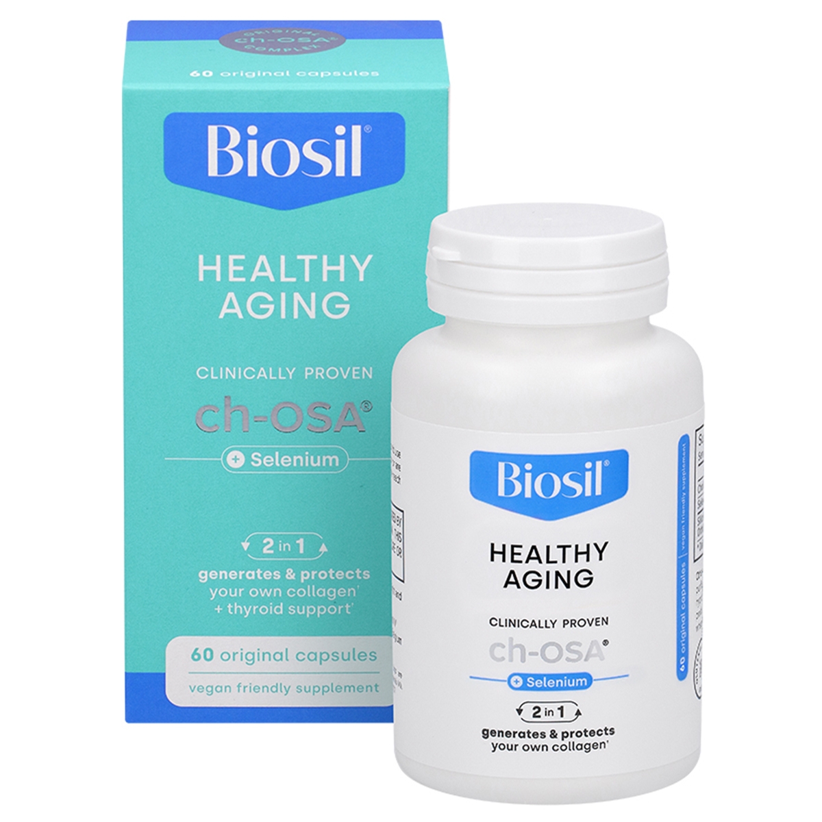 BIOSIL HEALTHY AGING 60 kapsulių - 