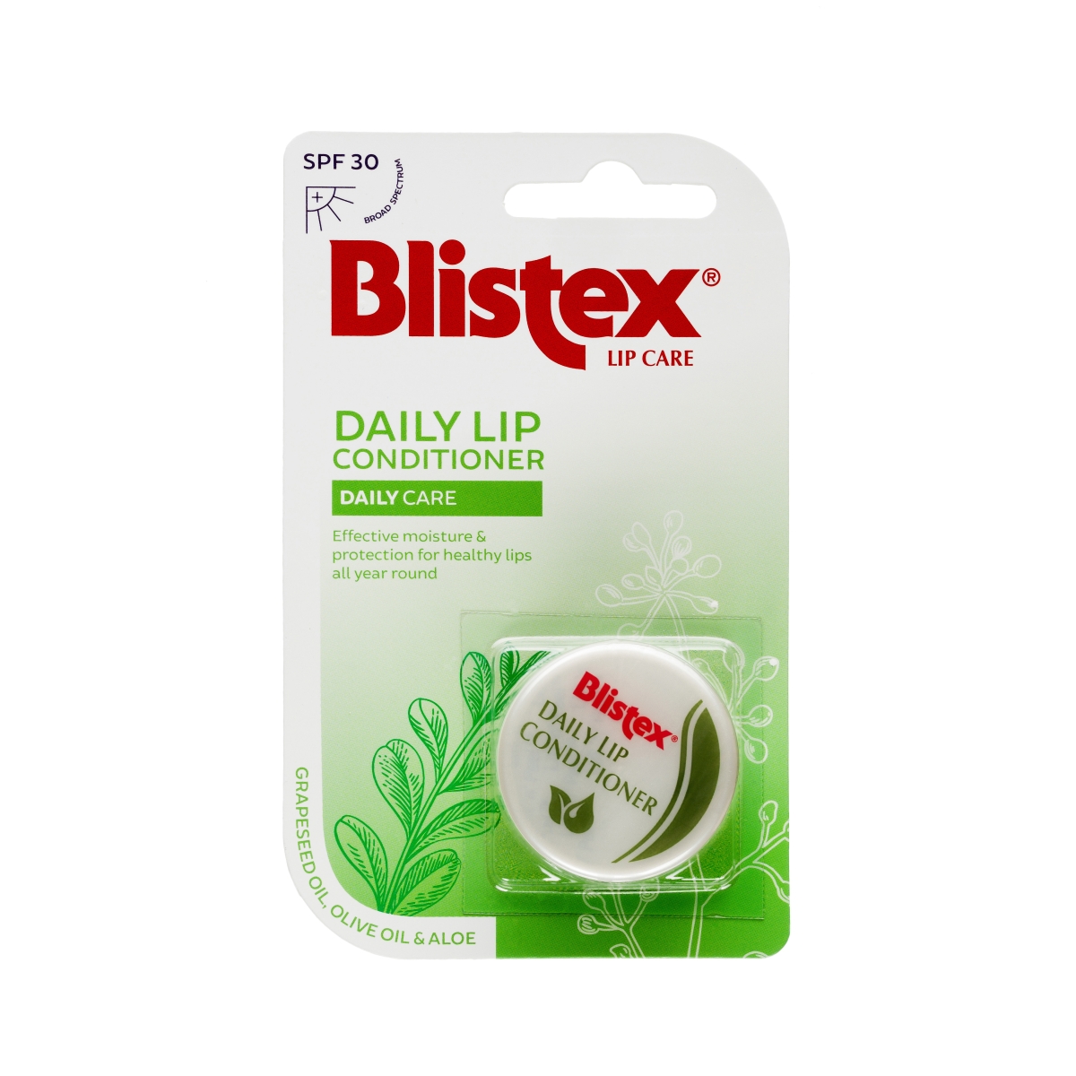 BLISTEX kondicionuojamasis lūpų balzamas LIP CONDITIONER SPF30, 7g - 