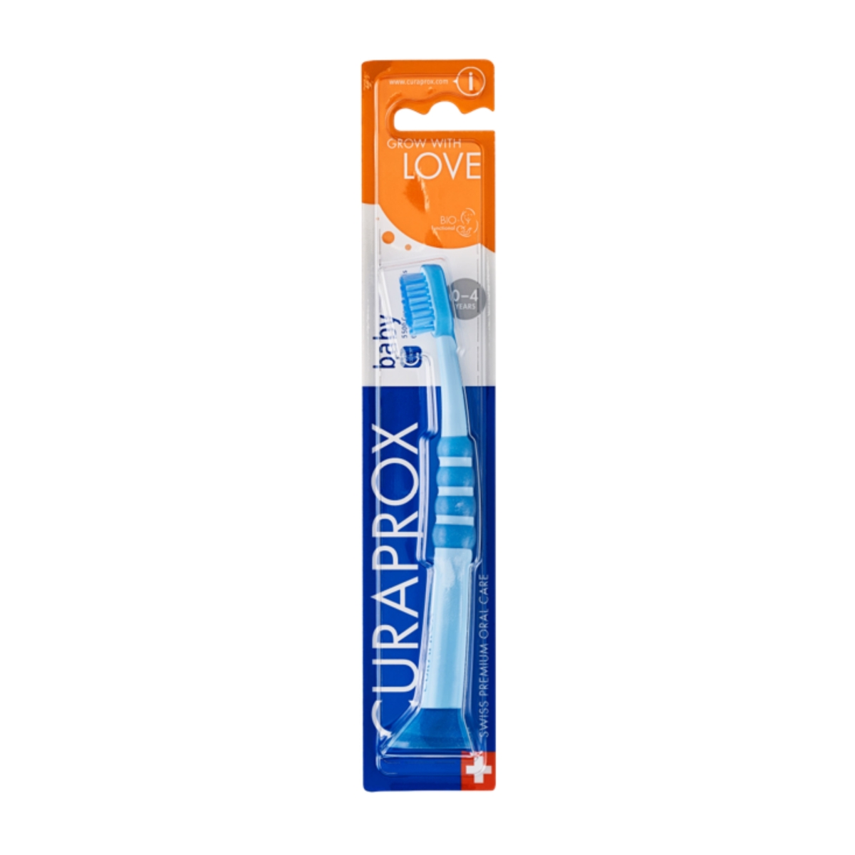 CURAPROX dantų šepetėlis vaikams BABY, iki 4 metų, N1 - 