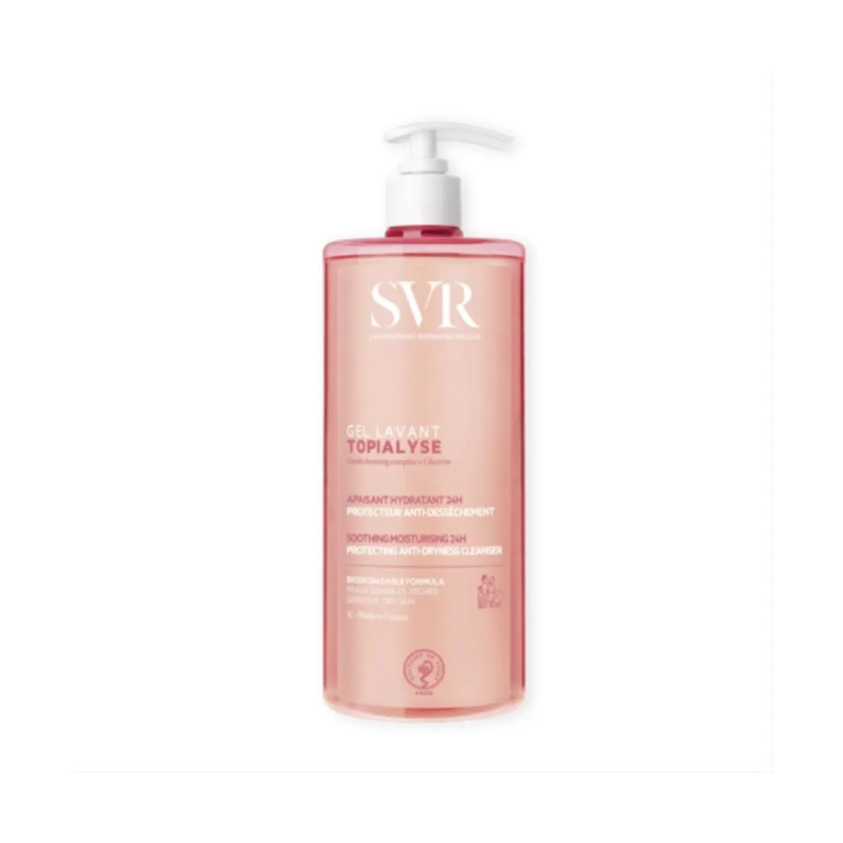 SVR prausimosi balzamas TOPIALYSE GEL LAVANT, 1000ml - 