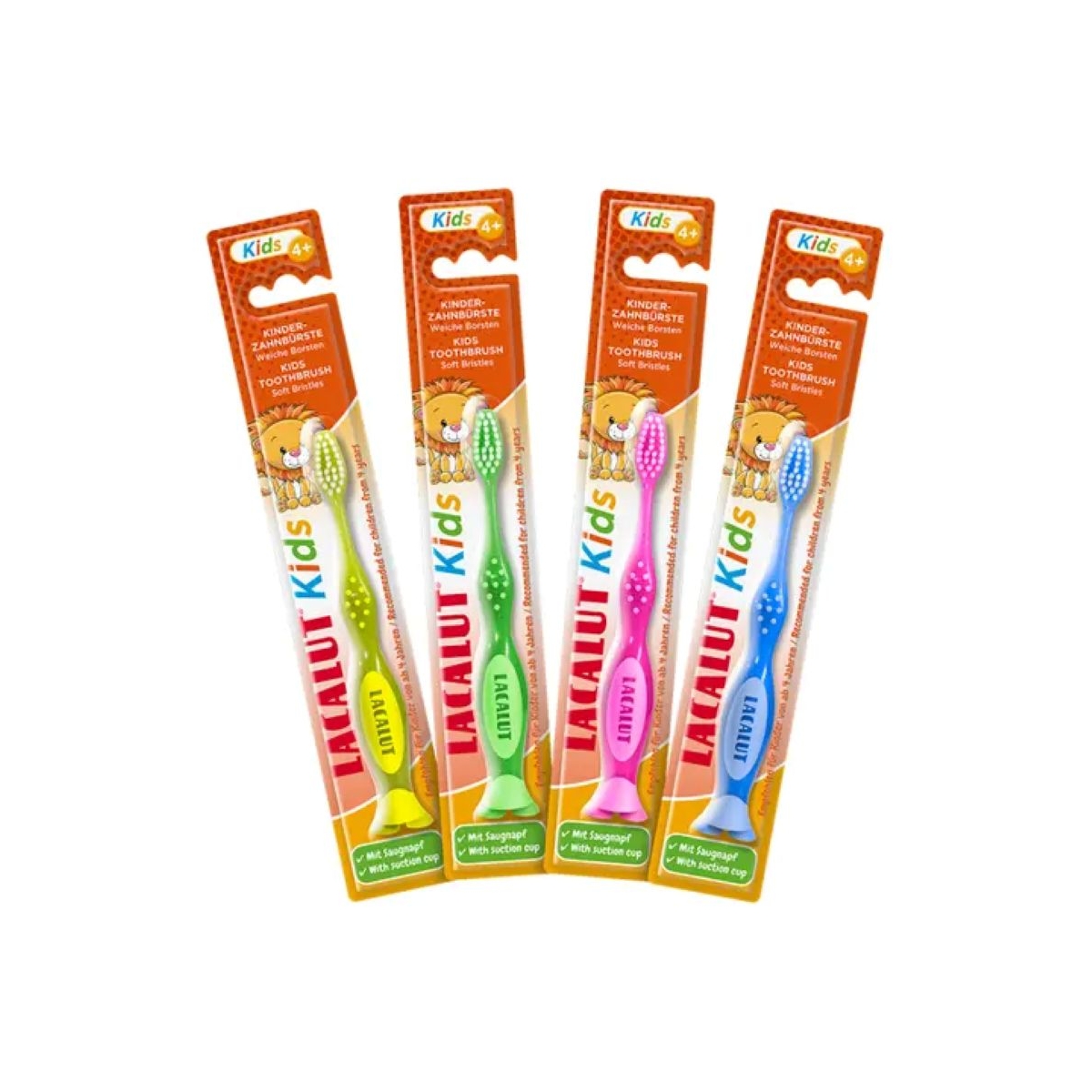 LACALUT dantų šepetėlis KIDS 4+ - 