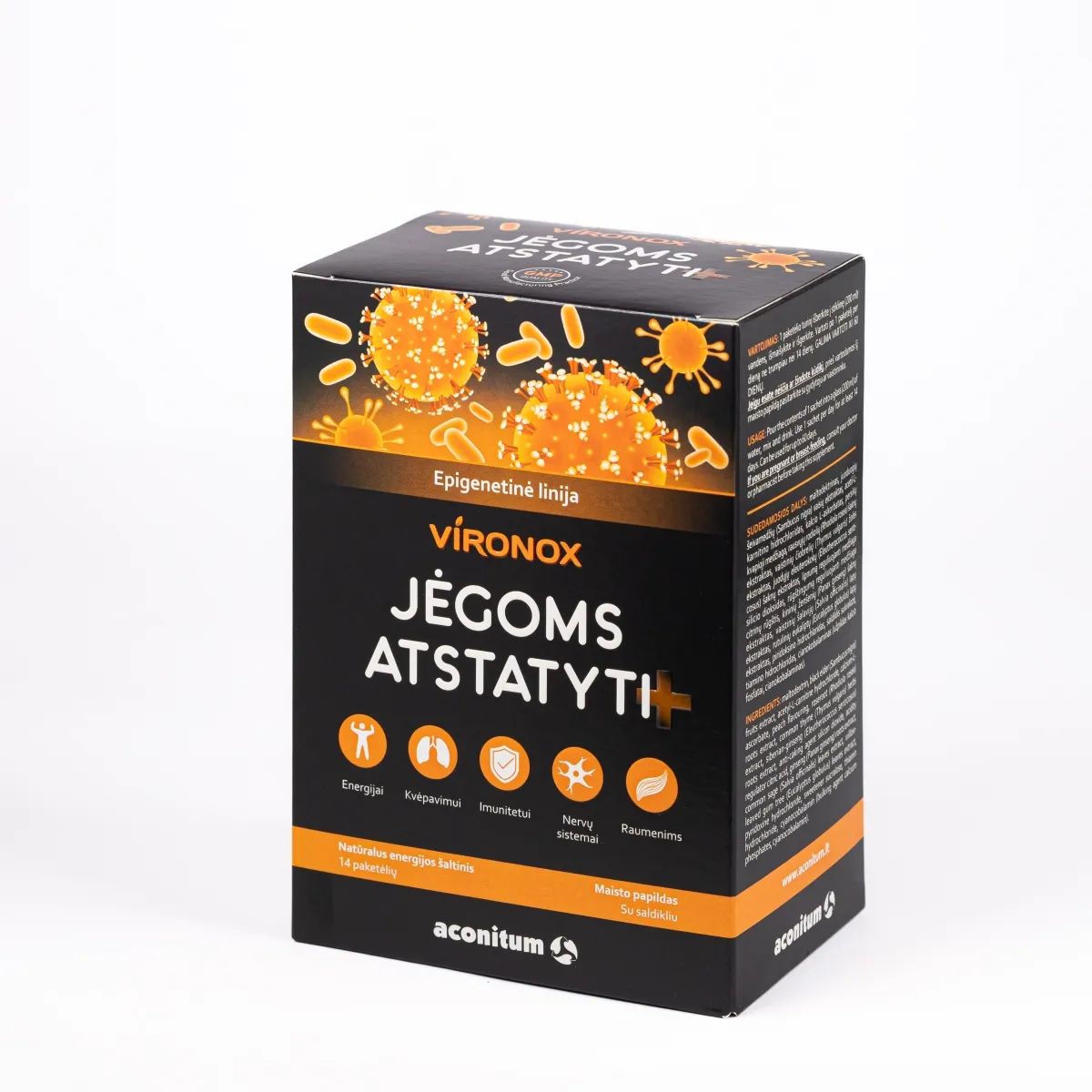VIRONOX JĖGOMS ATSTATYTI + paket. N14 - 