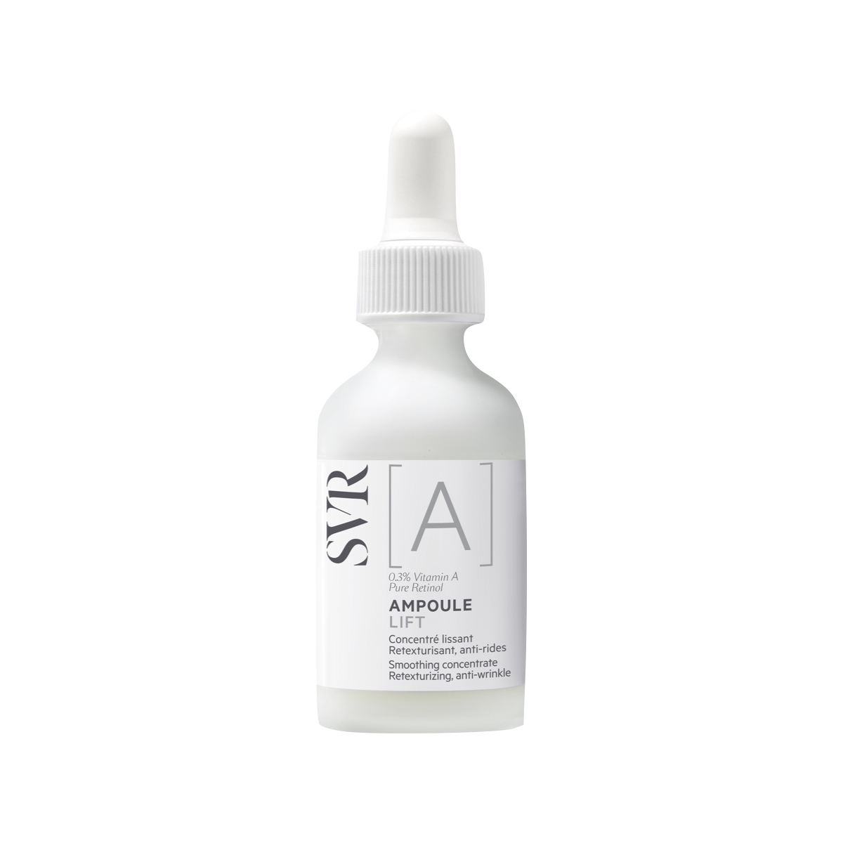 SVR priešraukšlinis vitamino A koncentratas [A] AMPOULE LIFT, 30ml - 