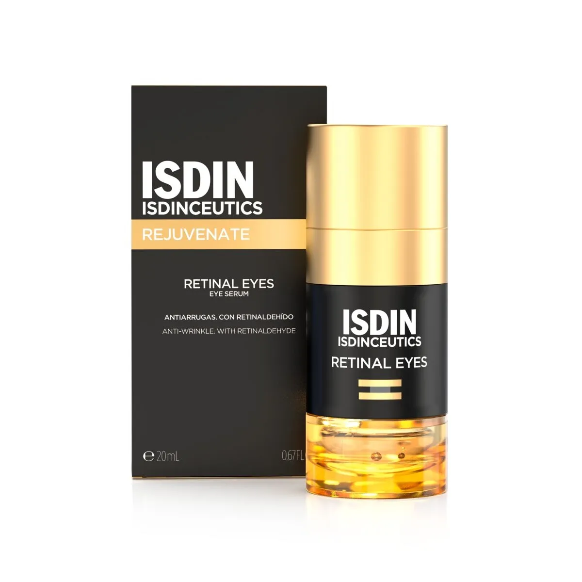 ISDINCEUTICS dvifazis paakių serumas RETINAL EYES, 20ml - 