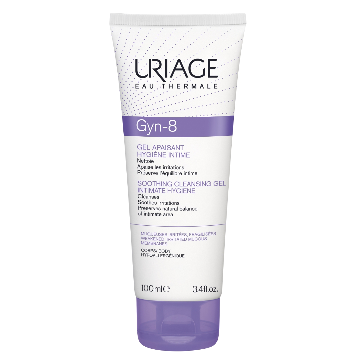 URIAGE raminamasis gelis intymiai higienai GYN-8, 100ml - 